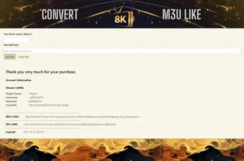 How to Convert The M3U link to Extreme Code