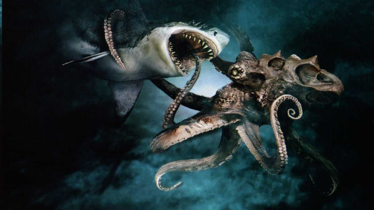 Mega Shark vs. Giant Octopus 0